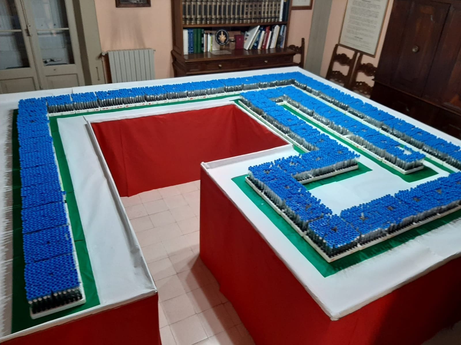 Provette con i campioni del balsamico